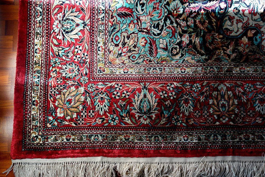سجادة إيرانية يدوية 2×3 متر